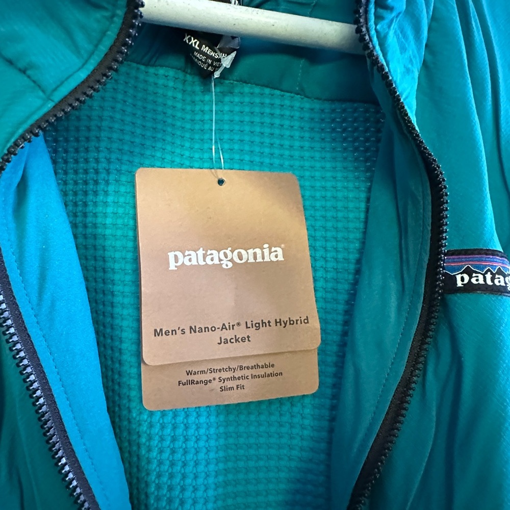 Bonus included: NWT Patagonia Nano-Air Hybrid Men’s XXL Jacket w/bonus LS Tshirt